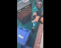 Compilation girl football player guy couple handshake 