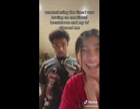 Collab boysIG - Guy films girl having breakdown mimics crying face