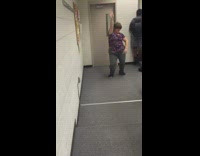 Collab BitchMP - Woman purple shirt dance class