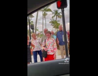 Guy asks old people their net worth 