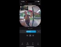 Collab VIBES - Woman hits her face on screen door 