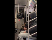 Collab WINY - Man throws off passenger from the train