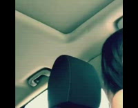 Guy records sister while she drives and sings