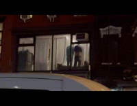 Collab WINY - Two men show butt on building window