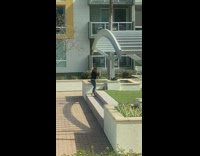 girl under white gazebo alone
