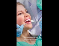 Girl gets wisdom teeth removed blue hat