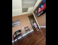 Guy scares little girl with deep voice