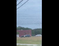 ﻿Flock of birds fly and migrate in the sky at the streets