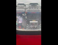 4WD logo on back of tricycle