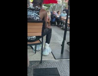 Man wears icy looking shoes