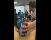 Collab BitchMP - Guy hits head with blue hydroflask