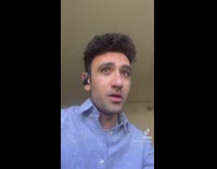 Guy meets girlfriends cat for first time 