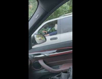 Michael meyers driving on highway