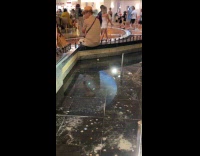 Collab Clips MPUGC - Man sits on fountain with flared base edges 