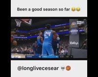 (3RD PARTY CONTENT) Guy does a voiceover for a NBA game