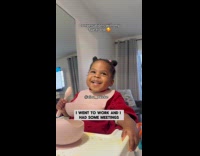 Daughter and mother conversation about the day