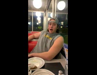 Guy says its getting caucasian in diner