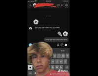 Soccer ball instagram DMs message