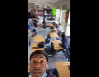 Collab BitchIG2 - Teacher outside of class on grass laying 