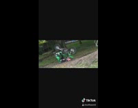 Guy backflips on motorbike fail