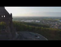 Aggressive Nile Goose attacks DJI Mini 2 drone