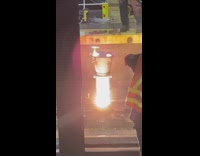 Collab Subway Creatures - Train Workers Smelt Metal and Cast Train Brackets