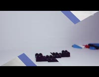 Car toy Lego build stop motion video