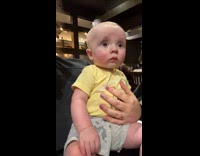 Collab Clips MPUGC - Toddler shocked with Hibachi restaurant flame grill