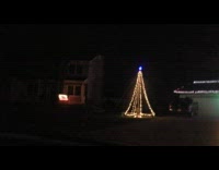 House with ditto sign pointing to neighbor 