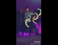 Collab BitchIG2 - Guy mask spin lights neon