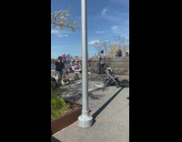 Three women dance to drum music