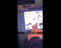 Collab BitchMP - Guy jigsaw puzzle in car friends share food