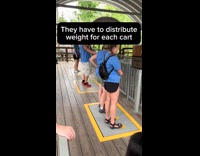 Collab Clips MPUGC - Wooden rollercoaster with no tracks