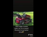 Messed up foot after lawnmower accident 