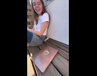 Collab BitchMP - Cat reaching for womans back pocket 