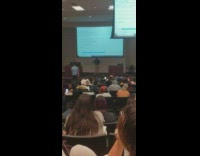 Collab Clips mpugc - College professor does handstand in front of class
