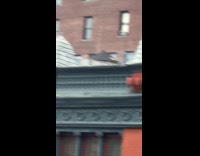 Collab winy - People watches fire incident from rooftop building