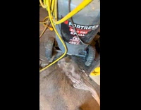 Compressor machine leaking liquid