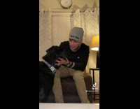 Collab BitchIG2 - Black dog jumps on guy after he says her breath stinks