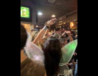 Collab winy - Crowd sings Unwritten Natasha Bedingfield after party