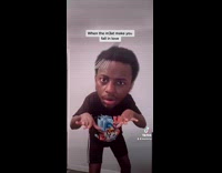 Guy with big head filter lip syncs