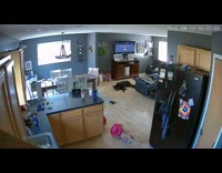 Baby girl falls drops pink toilet fail 