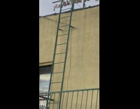 Mystery meat hanging on roof