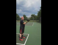 Man Shoots Ball inside Ring from Opposite Court