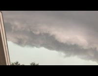 Collab DailyDoseOfInternet - Large cloud formation like a tornado in the sky