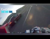 Guy ATV wheelie unmarked police car fail