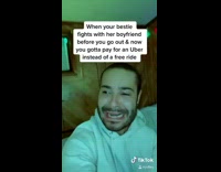 White sweater guy cries and lip syncs 