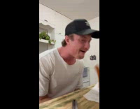 Man spits out whole hotdog he hides inside in mouth