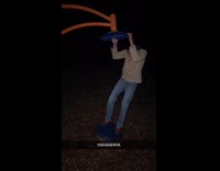 Man spins fast at playground fell down