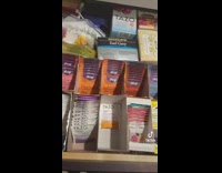 Girl shows her drawer of organized tea bags